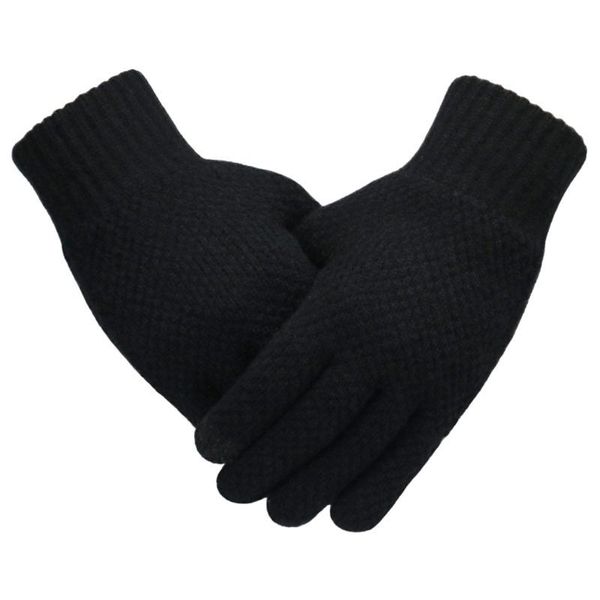 cycling gloves winter men knitted touch screen male mitten thicken warm wool cashmere solid business autumn, Black
cycling gloves winter men knitted touch screen male mitten thicken warm wool cashmere solid business autumn, Black