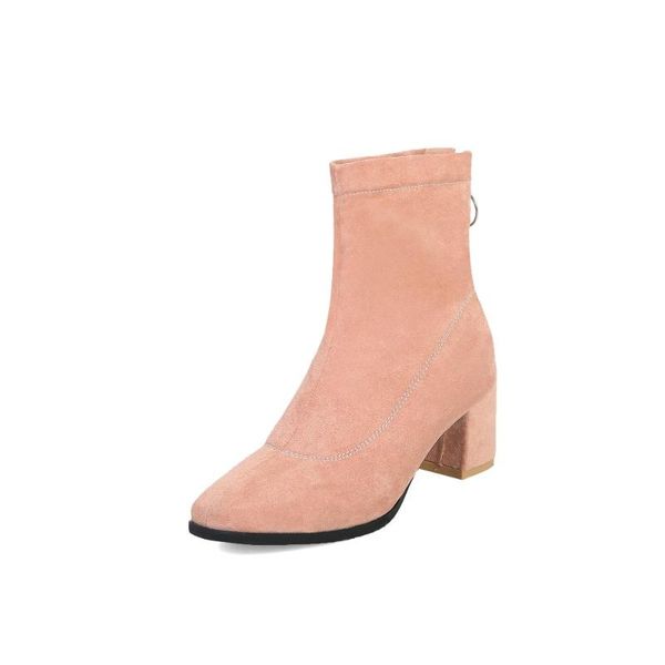 boots 2021 autumn and winter product square head velvet thick with high heel zipper rubber bottom size suede low ankle, Black
boots 2021 autumn and winter product square head velvet thick with high heel zipper rubber bottom size suede low ankle, Black