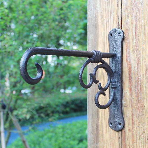 other home decor black cast iron hanging flower pot wall rack european vintage garden heavy metal mounted hook for basket
other home decor black cast iron hanging flower pot wall rack european vintage garden heavy metal mounted hook for basket