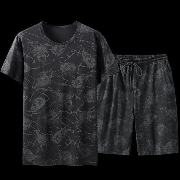 jogging homme summer t men tracksuit shirts 2 pcs set casual oversize 10xl 11xl fatty shorts elasticity male streetwear, Gray
jogging homme summer t men tracksuit shirts 2 pcs set casual oversize 10xl 11xl fatty shorts elasticity male streetwear, Gray