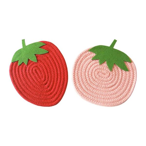 mats & pads t3ea cartoon strawberry fruit placemat cotton rope mug coasters for dining table drink tea cup insulated bowl mat
mats & pads t3ea cartoon strawberry fruit placemat cotton rope mug coasters for dining table drink tea cup insulated bowl mat