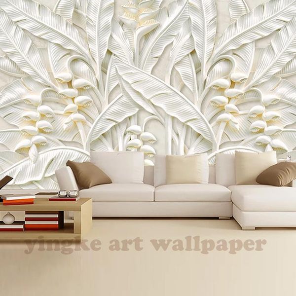wallpapers custom po wallpaper large wall painting background paper the living room tv white leaf 3d mural
wallpapers custom po wallpaper large wall painting background paper the living room tv white leaf 3d mural