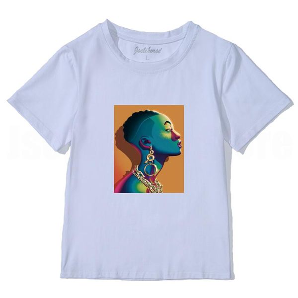 women's t-shirt summer dress personality art graffiti harajuku cotton t-shirts color retro style beautiful dream girl tees, White
women's t-shirt summer dress personality art graffiti harajuku cotton t-shirts color retro style beautiful dream girl tees, White