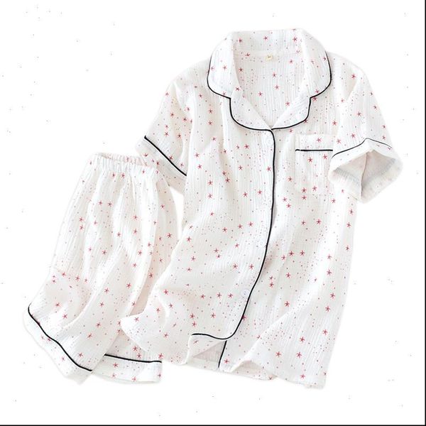 stars 100% cotton crepe womens sleepwears shorts pajama sets summer japanese short sleeves simple pyjamas mujer sleepwear, Black;red
stars 100% cotton crepe womens sleepwears shorts pajama sets summer japanese short sleeves simple pyjamas mujer sleepwear, Black;red