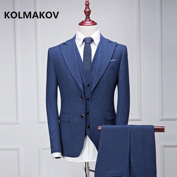 pieces (jacket+pants+vest) 2021 spring slim fit classic male suits luxury suit business casual wedding groom party men's & blazers, White;black
pieces (jacket+pants+vest) 2021 spring slim fit classic male suits luxury suit business casual wedding groom party men's & blazers, White;black