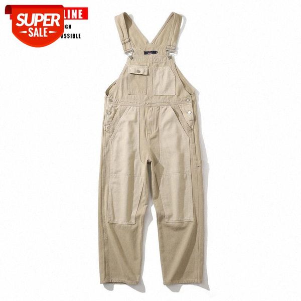 tkpa bib ami khaki trousers shawn yue japanese street loose overalls for men and women #jt7l, Blue
tkpa bib ami khaki trousers shawn yue japanese street loose overalls for men and women #jt7l, Blue