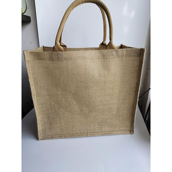100pcs/lot personalized durable burlap tote jute bag recycled natural fashion style grocery beach school with your own logo storage bags
100pcs/lot personalized durable burlap tote jute bag recycled natural fashion style grocery beach school with your own logo storage bags