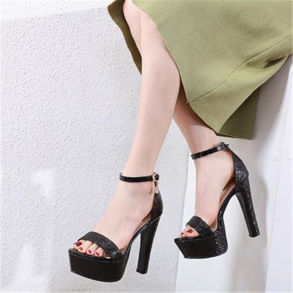 feiyitu summer women sandals high heels bling open toe transparent heel gladiator platform party shoes black silver
feiyitu summer women sandals high heels bling open toe transparent heel gladiator platform party shoes black silver