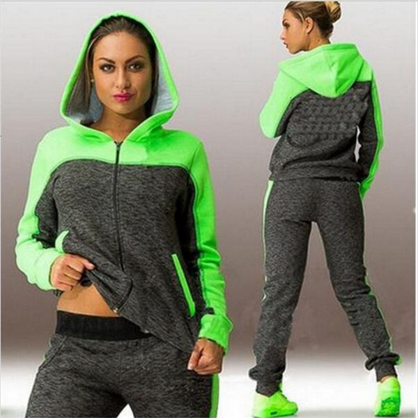 tracksuits sportswear 2021 spring and autumn stitching color contrast sweater for women, Gray
tracksuits sportswear 2021 spring and autumn stitching color contrast sweater for women, Gray