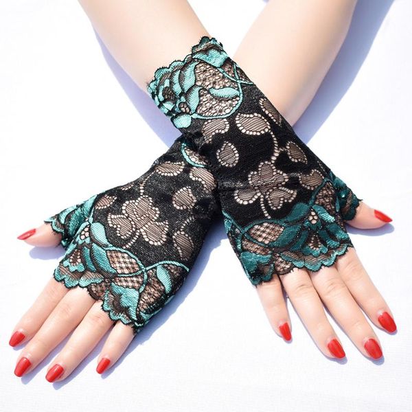 five fingers gloves lace patchwork fingerless wrist length thin hollow out floral embroidery party spring summer women goth glove 2021 lady, Blue;gray
five fingers gloves lace patchwork fingerless wrist length thin hollow out floral embroidery party spring summer women goth glove 2021 lady, Blue;gray