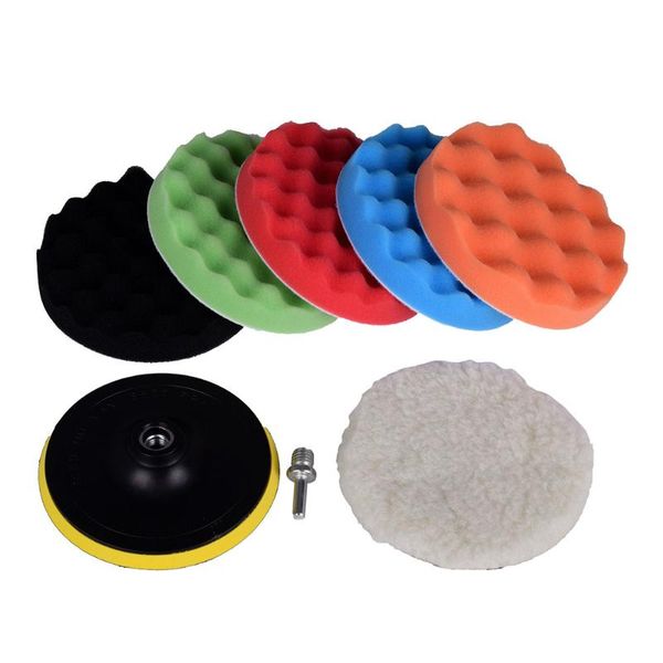 care products 6\" polishing pad 7pcs accessory buffer buffing car for drill gross pads parts
care products 6\" polishing pad 7pcs accessory buffer buffing car for drill gross pads parts