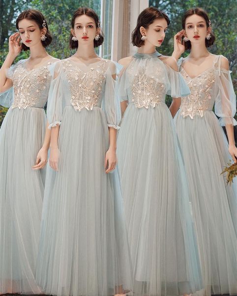 bridesmaid dress light grey blue 2021 long party dinner gowns robe femme feest jurken trouwerij mariée, White;pink
bridesmaid dress light grey blue 2021 long party dinner gowns robe femme feest jurken trouwerij mariée, White;pink