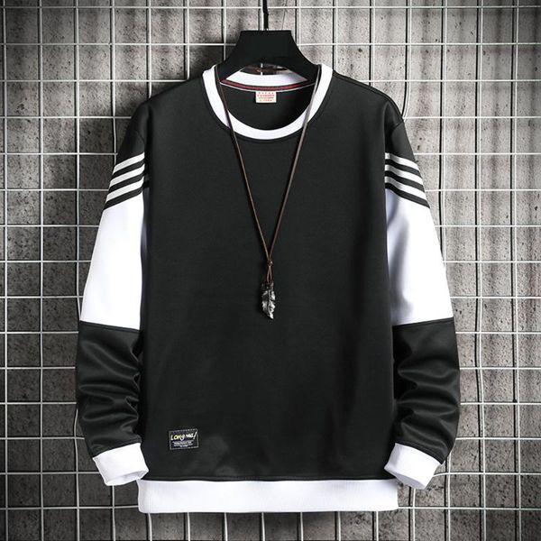men's hoodies & sweatshirts men crewneck long sleeve japanese harajuku fashion streetwear hoodie casual sweatshirt clothes oversize, Black
men's hoodies & sweatshirts men crewneck long sleeve japanese harajuku fashion streetwear hoodie casual sweatshirt clothes oversize, Black