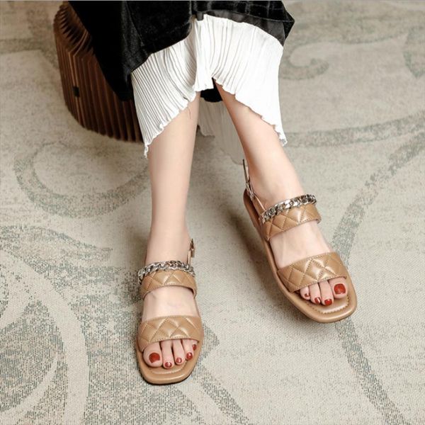 sandals 2021 summer casual fashion all-match metal chain back strap roman women's shoes zapatos de mujer tacon cuadrado zz124, Black
sandals 2021 summer casual fashion all-match metal chain back strap roman women's shoes zapatos de mujer tacon cuadrado zz124, Black