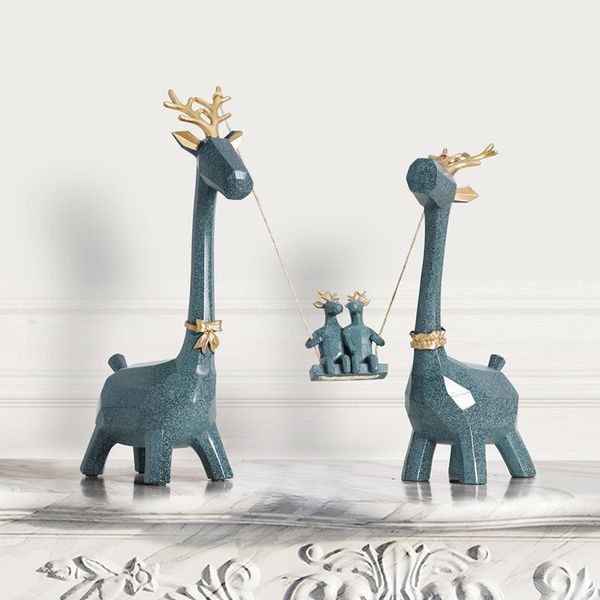 decorative objects & figurines resin deer family hand carved collectible miniature moden cute animals ornaments for home office decorations
decorative objects & figurines resin deer family hand carved collectible miniature moden cute animals ornaments for home office decorations