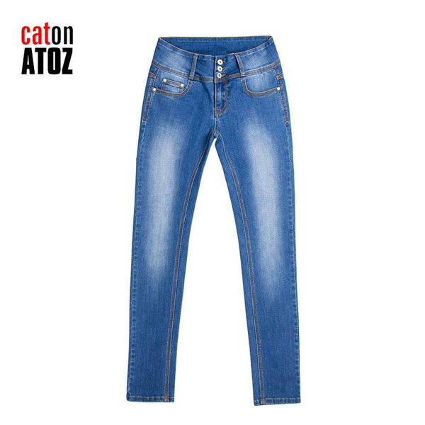 women's jeans catonatoz 2221 autumn and winter lady classic stretch skinny woman blue denim pencil pants
women's jeans catonatoz 2221 autumn and winter lady classic stretch skinny woman blue denim pencil pants