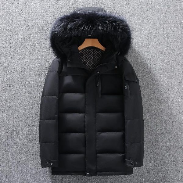 men's down & parkas 90% white duck jackets men winter jacket fashion thick warm casual coats man padded snow coat oversized, Black
men's down & parkas 90% white duck jackets men winter jacket fashion thick warm casual coats man padded snow coat oversized, Black
