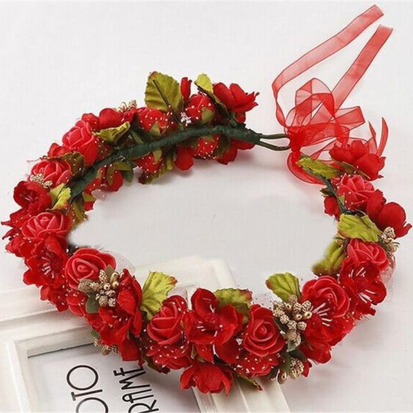 hair accessories rustic bridesmaid flower headbands wedding bridal crown headpieces girls garland #yj
hair accessories rustic bridesmaid flower headbands wedding bridal crown headpieces girls garland #yj