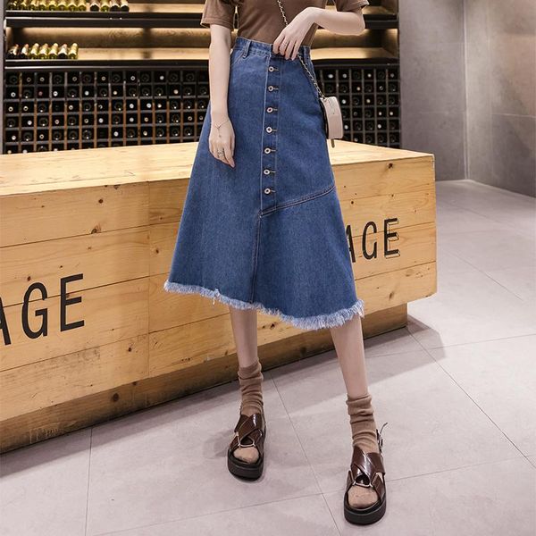 skirts women plus size denim skirt button front casual jean high waist long slimming hip a- line, Black
skirts women plus size denim skirt button front casual jean high waist long slimming hip a- line, Black
