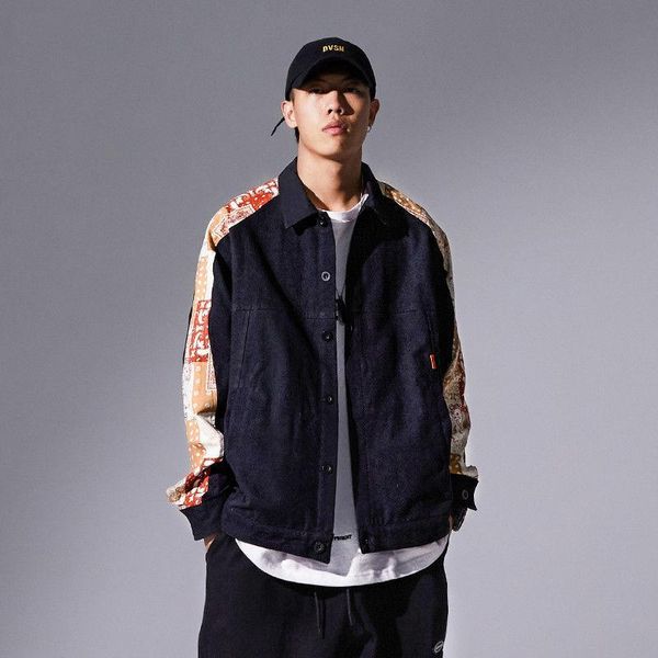 men's jackets 2021 autumn splicing thin jacket trendy american street couple loose tooling men clothing fashion, Black;brown
men's jackets 2021 autumn splicing thin jacket trendy american street couple loose tooling men clothing fashion, Black;brown