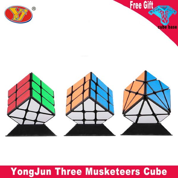 YongJun Three Musketeers Axis Magic Cube 3x3 Windmill Axis Fisher Cube Cube Combo Set Puzzle Smooth Gift Cubo Magico Smooth Toy
YongJun Three Musketeers Axis Magic Cube 3x3 Windmill Axis Fisher Cube Cube Combo Set Puzzle Smooth Gift Cubo Magico Smooth Toy