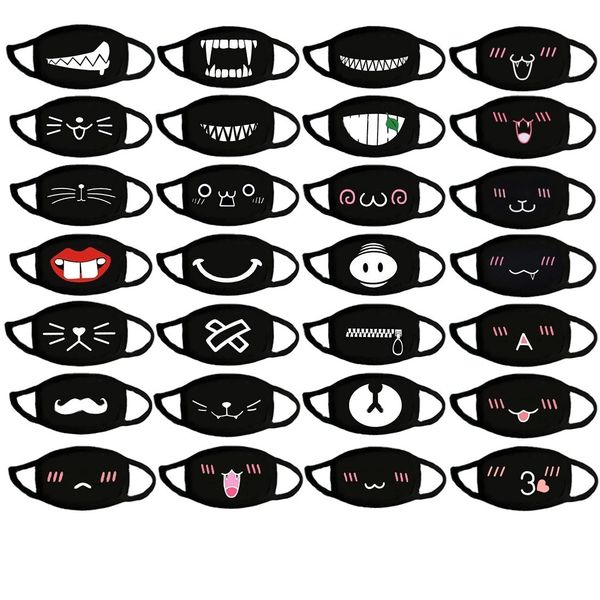 mask black cute cartoon fashion exprsion printed
mask black cute cartoon fashion exprsion printed