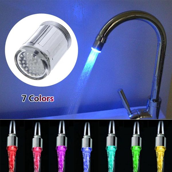 kitchen faucets water tap colorful nozzle 7 colors led light faucet bathroom accessories creative lights temperature sensor
kitchen faucets water tap colorful nozzle 7 colors led light faucet bathroom accessories creative lights temperature sensor