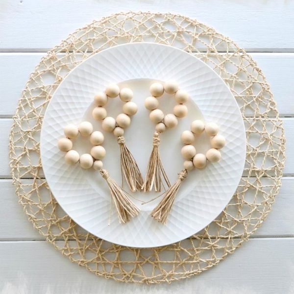 pcs natural wooden bead napkin rings weddings home decor table dining cloth decoration (beige)
pcs natural wooden bead napkin rings weddings home decor table dining cloth decoration (beige)