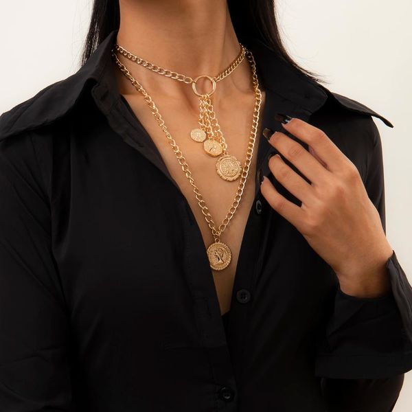 pendant necklaces necklace silver color circle metal portrait female fashion statement jewelry 2021 women accessories
pendant necklaces necklace silver color circle metal portrait female fashion statement jewelry 2021 women accessories