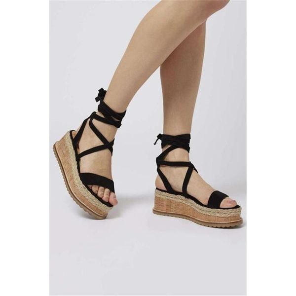 women's 2021 summer cross strap flat sandals fashion wild roman style wrap open toe, Black
women's 2021 summer cross strap flat sandals fashion wild roman style wrap open toe, Black