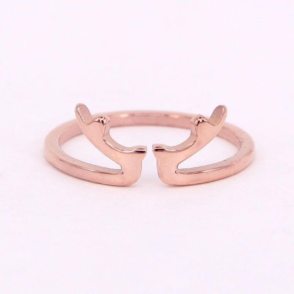 stainless steel fashion love deer engagement rings women rose gold color party wedding, Slivery;golden
stainless steel fashion love deer engagement rings women rose gold color party wedding, Slivery;golden