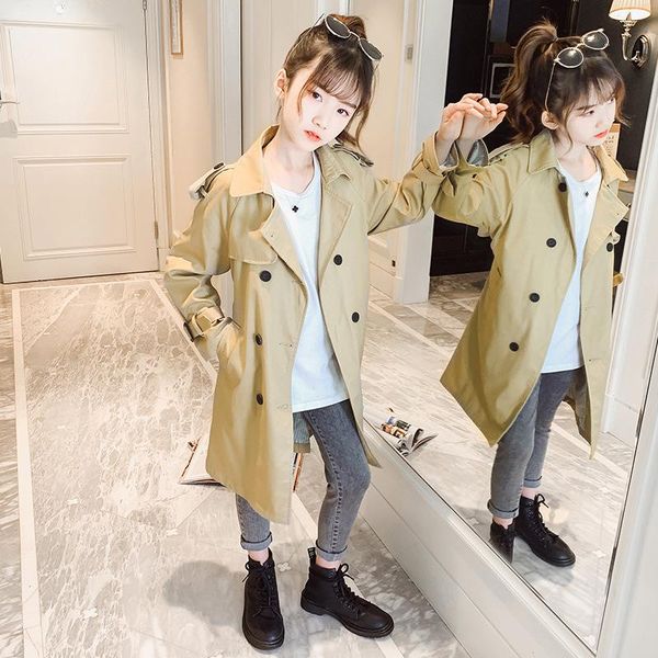 jackets girls long jacket solid color girl coats kids casual style childrens' spring autumn clothing, Blue;gray
jackets girls long jacket solid color girl coats kids casual style childrens' spring autumn clothing, Blue;gray