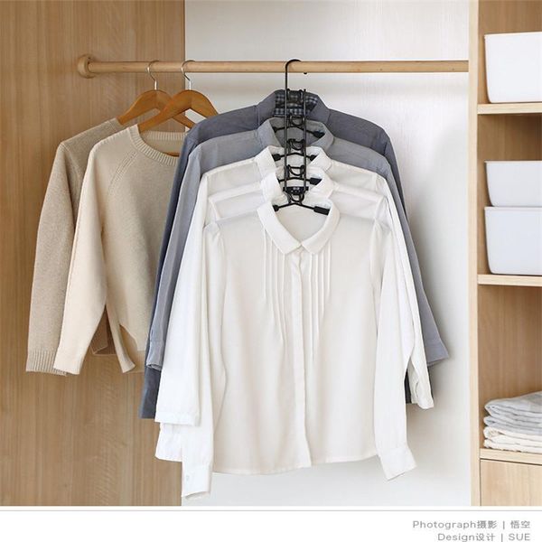 hangers & racks 5 in 1 clothes rack trouser storage anti slip space saving multilayer non-trace holder wardrobe laundry drying
hangers & racks 5 in 1 clothes rack trouser storage anti slip space saving multilayer non-trace holder wardrobe laundry drying
