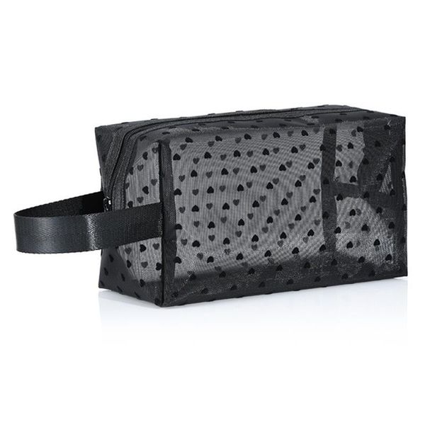 cosmetic bags & cases 1 piece of mesh bag with hand strap, large-capacity love bag, storage outdoor travel
cosmetic bags & cases 1 piece of mesh bag with hand strap, large-capacity love bag, storage outdoor travel