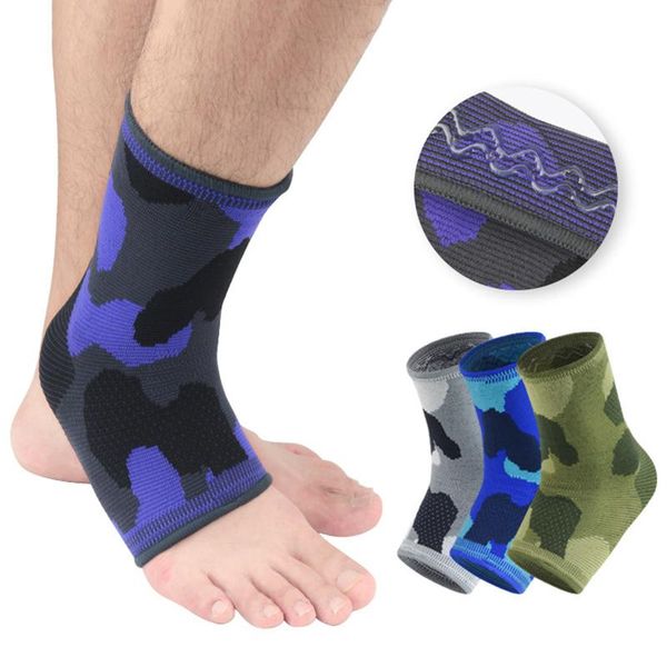 sport ankle support camouflage knit elastic brace guard for gym foot protection als88, Blue;black
sport ankle support camouflage knit elastic brace guard for gym foot protection als88, Blue;black