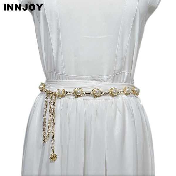 belts fashion elegant ladies pearl waist chain metal belt wild thin waistband women dress decoration bohemian slim, Black;brown
belts fashion elegant ladies pearl waist chain metal belt wild thin waistband women dress decoration bohemian slim, Black;brown