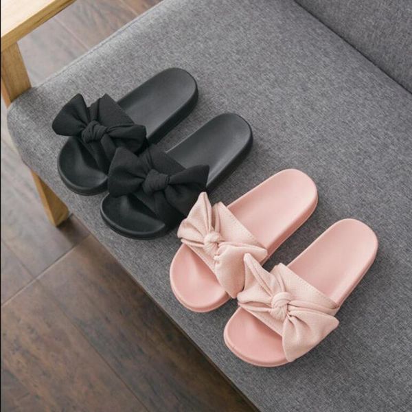 sweet big bow/ruffles flats slippers girls woman flipflops open toe anti-skid pantuflas summer outdoor casual beach slides, Black
sweet big bow/ruffles flats slippers girls woman flipflops open toe anti-skid pantuflas summer outdoor casual beach slides, Black
