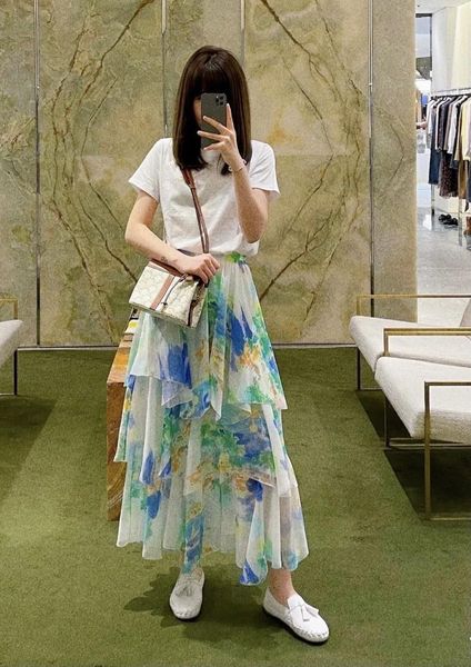 summer women luxury ruffles silk midi skirt for ladies gdnz 4.16 skirts, Black
summer women luxury ruffles silk midi skirt for ladies gdnz 4.16 skirts, Black