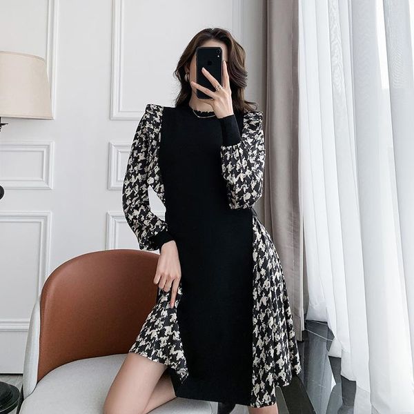 casual dresses oversized knitted sweater dress women clothes autumn winter fashion luxury o collar print a line sashes vestidos, Black;gray
casual dresses oversized knitted sweater dress women clothes autumn winter fashion luxury o collar print a line sashes vestidos, Black;gray