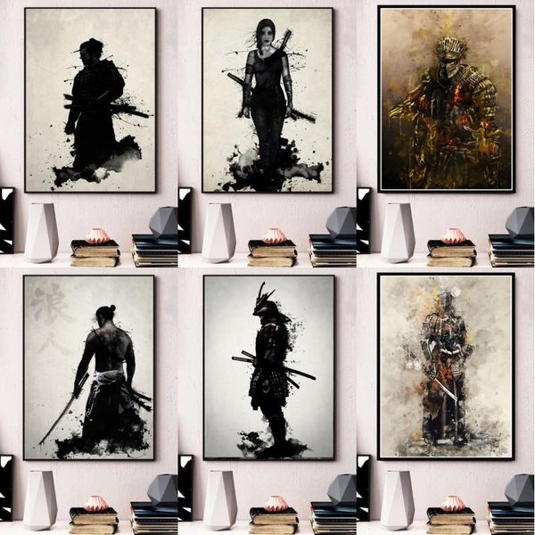 paintings armored samurai japan anime artwork fashion canvas poster and prints wall art pictures for living room home decor
paintings armored samurai japan anime artwork fashion canvas poster and prints wall art pictures for living room home decor