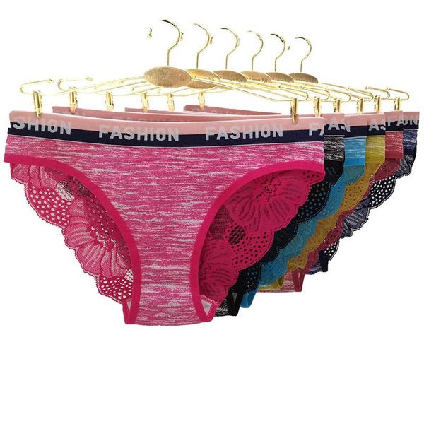 women's panties 12pcs non-marking hollow out lace silk quick-drying cotton material underwear lady low-rise briefs knitting art, Black;pink
women's panties 12pcs non-marking hollow out lace silk quick-drying cotton material underwear lady low-rise briefs knitting art, Black;pink
