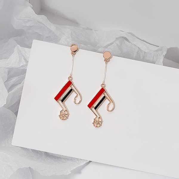 stud hello miss classic long note earrings fashion wild temperament exquisite women's jewelry, Golden;silver
stud hello miss classic long note earrings fashion wild temperament exquisite women's jewelry, Golden;silver