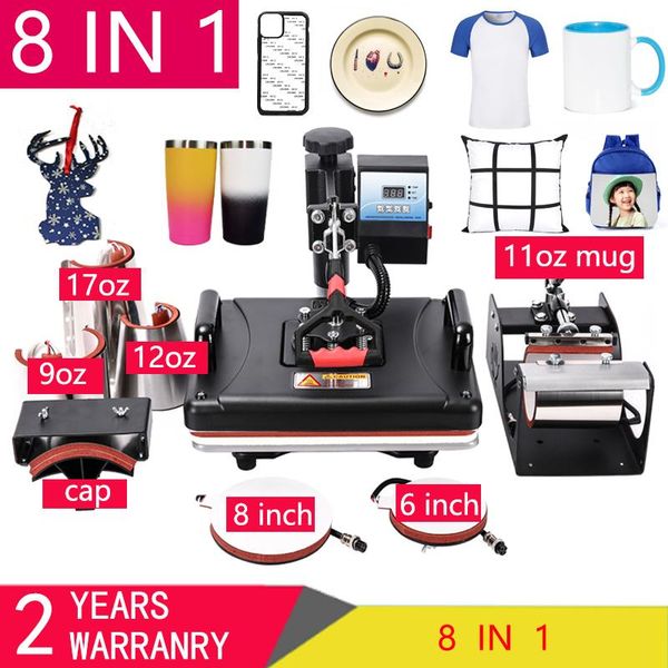 printers 8 in 1 combo heat press machine sublimation printer 2d transfer for cap mug plate tshirts ce approved
printers 8 in 1 combo heat press machine sublimation printer 2d transfer for cap mug plate tshirts ce approved