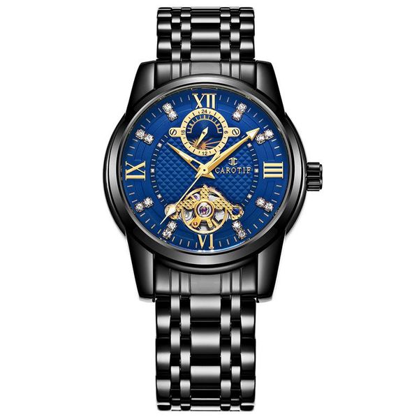 wristwatches carotif men watch automatic mechanical clock male fashion business tourbillon, Slivery;brown
wristwatches carotif men watch automatic mechanical clock male fashion business tourbillon, Slivery;brown