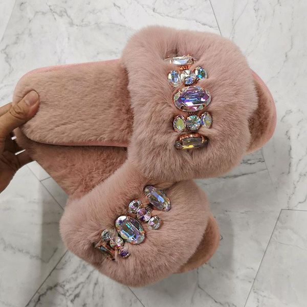 sandals winter women's fur fashion crystal street outside wear warm plush ladies cotton shoes diamond furry sandalias, Black
sandals winter women's fur fashion crystal street outside wear warm plush ladies cotton shoes diamond furry sandalias, Black