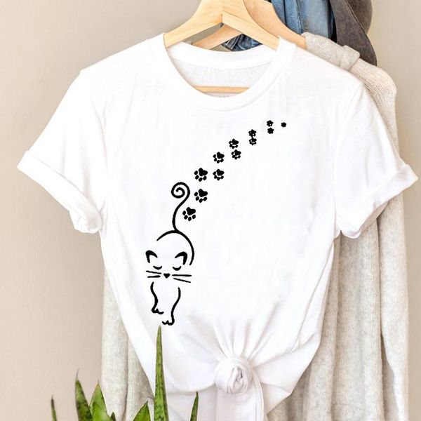 women cat paw walk trend style pet love 90s graphic t shirts print t-shirts tee stylish style womens shirt short sleeve t-shirt feamle cloth, White
women cat paw walk trend style pet love 90s graphic t shirts print t-shirts tee stylish style womens shirt short sleeve t-shirt feamle cloth, White