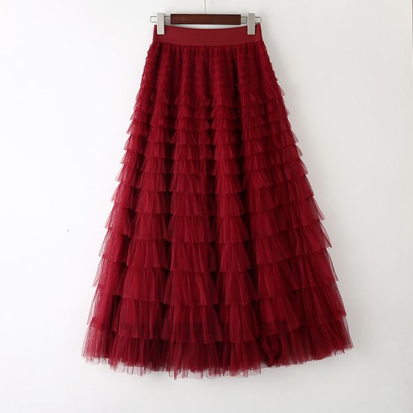 casual dresses summer designers fashion elastic waistline frilly layered gauze celebrity party cake long women's 9a5o, Black;gray
casual dresses summer designers fashion elastic waistline frilly layered gauze celebrity party cake long women's 9a5o, Black;gray