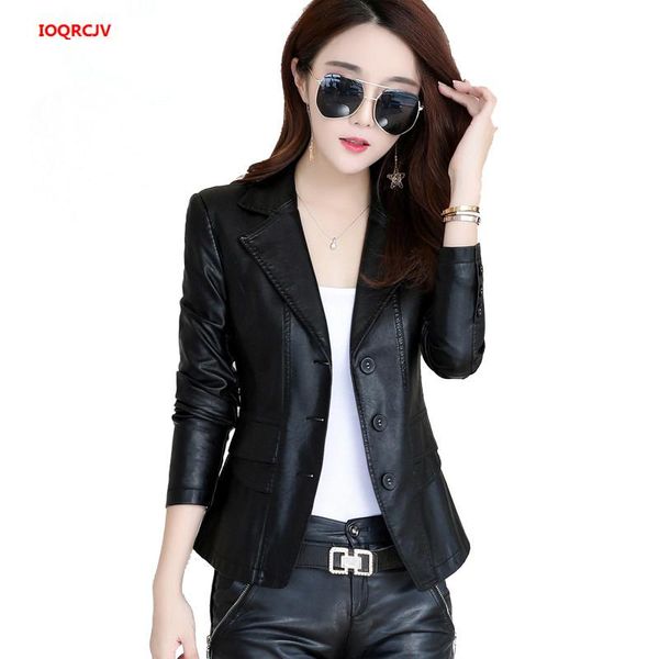 women's leather & faux 2021 spring autumn women blazer jackets plus size 5xl long sleeve jacket lady slim motorcycle coat w1427, Black
women's leather & faux 2021 spring autumn women blazer jackets plus size 5xl long sleeve jacket lady slim motorcycle coat w1427, Black