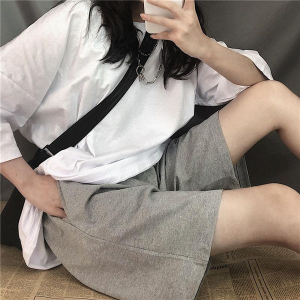 2021summer youth korean version of ins harajuku style men's solid color loose five-point pants fashion casual shorts, White;black
2021summer youth korean version of ins harajuku style men's solid color loose five-point pants fashion casual shorts, White;black