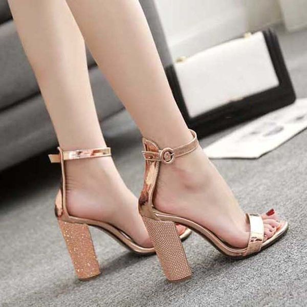sandals women summer shoes champagne ankle strap crystal sandas buckle high heels lady size 35-40 xkrj, Black
sandals women summer shoes champagne ankle strap crystal sandas buckle high heels lady size 35-40 xkrj, Black